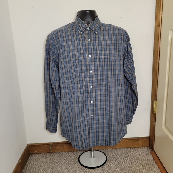 Brooks Brothers Boys Casual Button Down Striped - Size (XL) - Great Condition - Picture 1 of 7